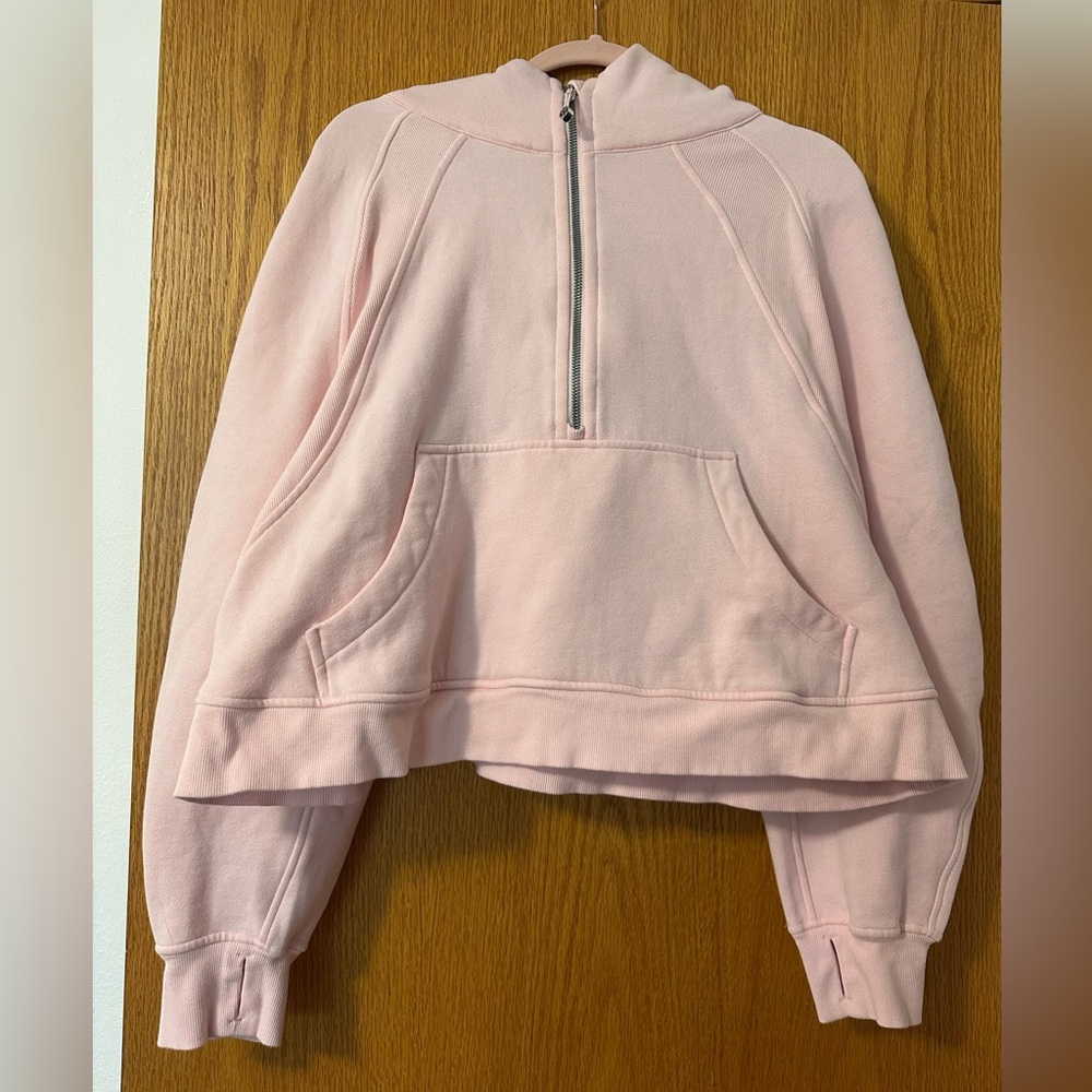 Lululemon Scuba Crop Stawberry Milkshake XL/XXL